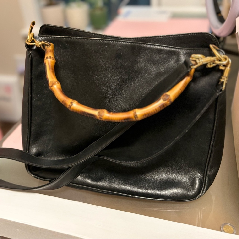Gucci vintage Diana 2way bamboo bag